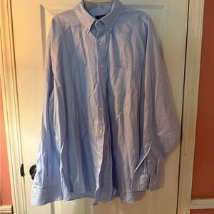 (SALE) Classic Blue Men's Shirt Berkeley Jensen large